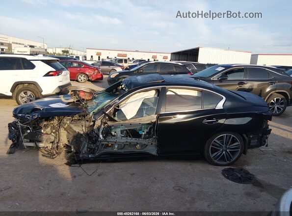 JN1FV7AP7KM760179 2019 INFINITI Q50 Black Vista del cuadro de instrumentos