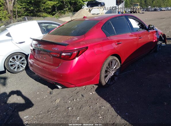 JN1FV7AP7KM760893 2019 INFINITI Q50 Red Հետևի աջ