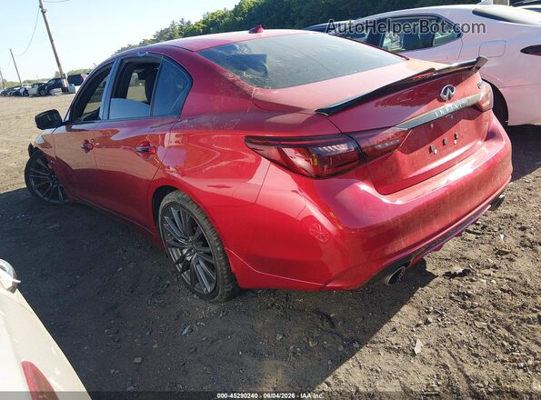 JN1FV7AP7KM760893 2019 INFINITI Q50 Red Հետևի ձախ