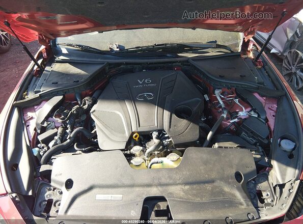 JN1FV7AP7KM760893 2019 INFINITI Q50 Red Հետևի տեսք