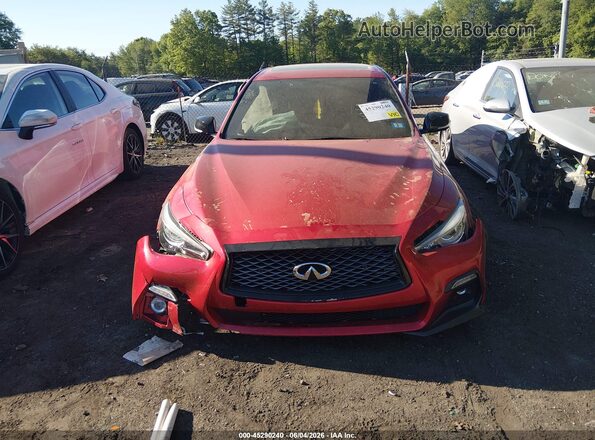 JN1FV7AP7KM760893 2019 INFINITI Q50 Red Սարքավորումների վահանակի տեսք