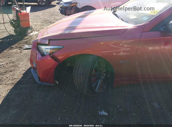 JN1FV7AP7KM760893 2019 INFINITI Q50 Red Դիմացի տեսք