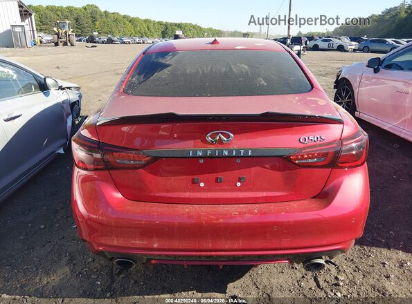 JN1FV7AP7KM760893 2019 INFINITI Q50 Red 
