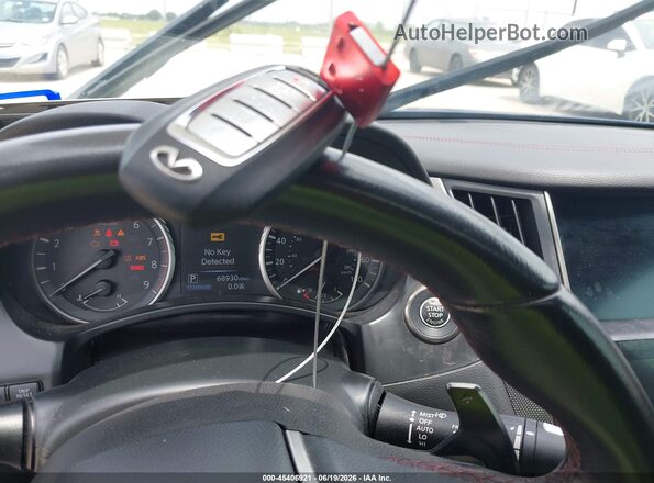 JN1FV7AP7LM630677 2020 INFINITI Q50 Blue Dashboard view