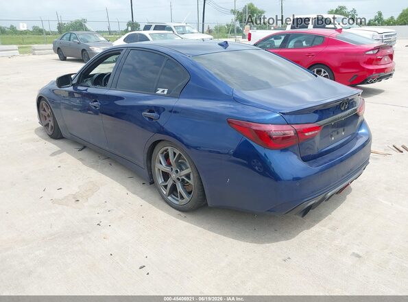 JN1FV7AP7LM630677 2020 INFINITI Q50 Blue Rear left