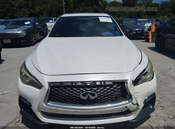 JN1FV7AP8JM460598 2018 INFINITI Q50 White 