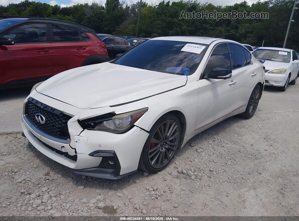 JN1FV7AP8JM460598 2018 INFINITI Q50 White 