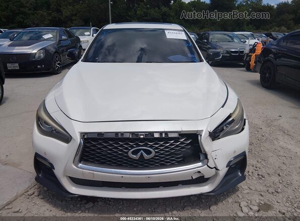 JN1FV7AP8JM460598 2018 INFINITI Q50 White 