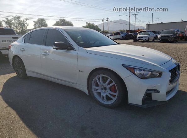 JN1FV7AP8JM461668 2018 INFINITI Q50 White Առջևի աջ