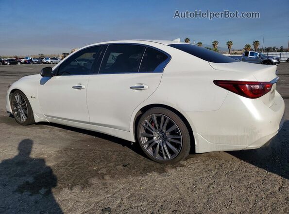 JN1FV7AP8JM461668 2018 INFINITI Q50 White Հետևի ձախ