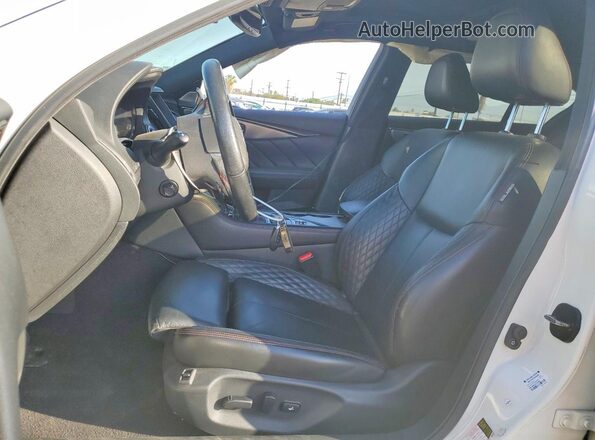 JN1FV7AP8JM461668 2018 INFINITI Q50 White Սալոնի դիմացի տեսք