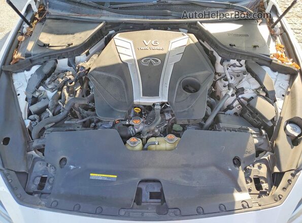 JN1FV7AP8JM461668 2018 INFINITI Q50 White Սալոնի հետևի տեսք