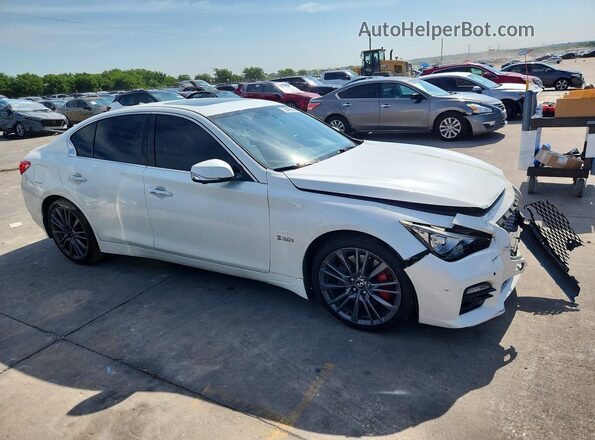 JN1FV7AP9HM850233 2017 INFINITI Q50 White წინა მარჯვენა