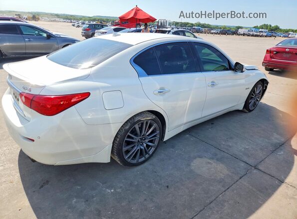 JN1FV7AP9HM850233 2017 INFINITI Q50 White უკანა მარჯვენა