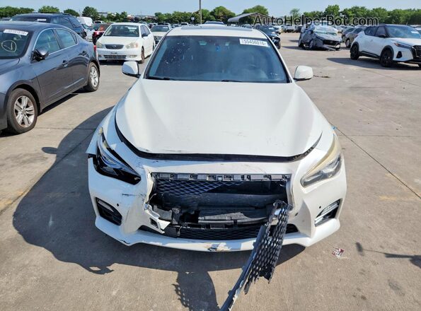 JN1FV7AP9HM850233 2017 INFINITI Q50 White წინა ხედი