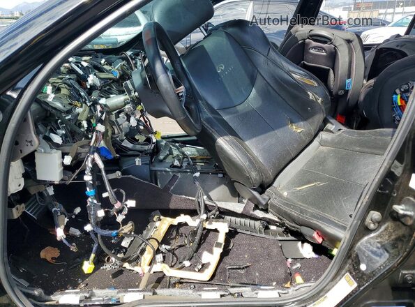 JN1FV7APXJM640133 2018 INFINITI Q50 Black Front interior view