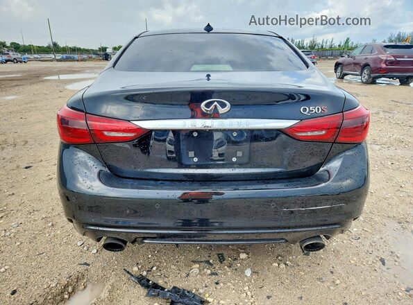 JN1FV7APXLM630267 2020 INFINITI Q50 Черный Вид сзади