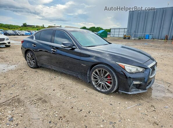 JN1FV7APXLM630267 2020 INFINITI Q50 Черный Передняя правая четверть