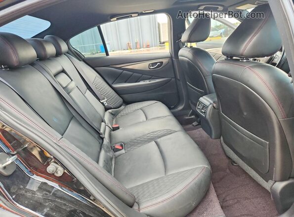 JN1FV7APXLM630267 2020 INFINITI Q50 Черный Вид задних сидений