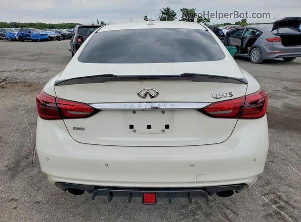 JN1FV7AR9JM480120 2018 INFINITI Q50 Белый 