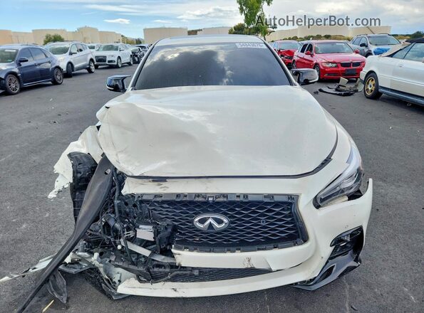 JN1FV7DP0PM570095 2023 INFINITI Q50 White Widok z przodu