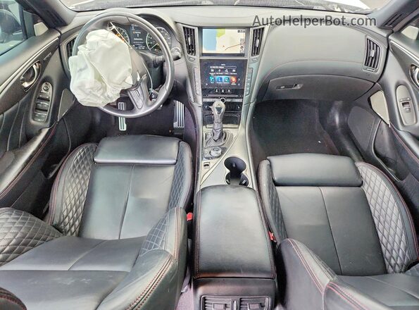 JN1FV7DP0PM570095 2023 INFINITI Q50 White Widok deski rozdzielczej