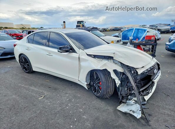 JN1FV7DP0PM570095 2023 INFINITI Q50 White Przód prawy