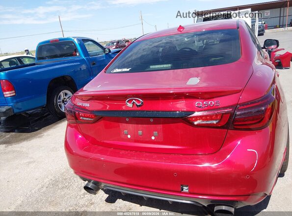 JN1FV7DP3MM850184 2021 INFINITI Q50 Красный 