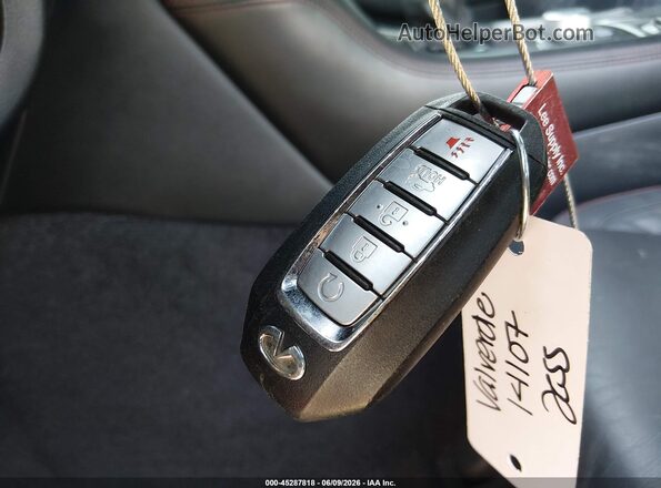 JN1FV7DP3MM850184 2021 INFINITI Q50 Красный Вид панели приборов