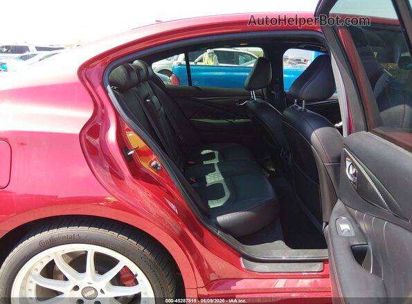 JN1FV7DP3MM850184 2021 INFINITI Q50 Красный Вид наклейки с VIN-кодом
