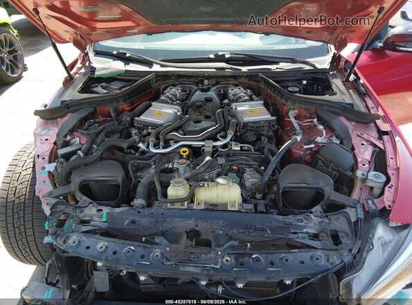 JN1FV7DP3MM850184 2021 INFINITI Q50 Красный Вид сзади