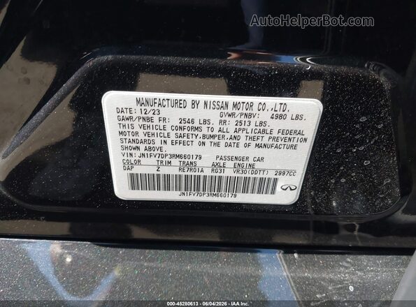 JN1FV7DP3RM660179 2024 INFINITI Q50 Green 