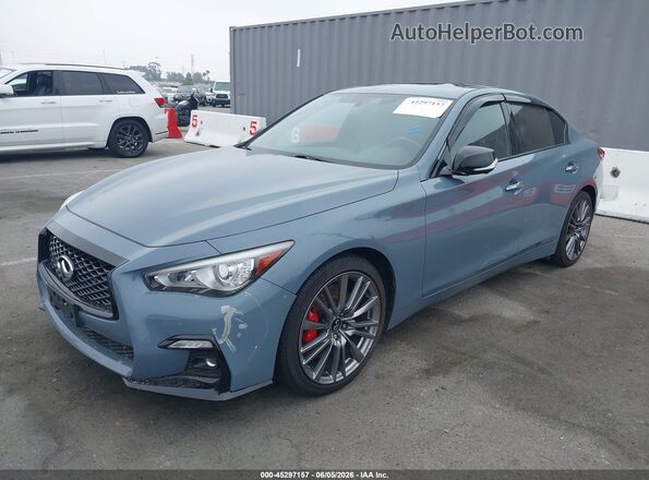 JN1FV7DP6MM850342 2021 INFINITI Q50 Blue Przód lewy
