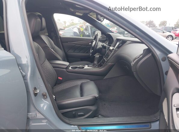 JN1FV7DP6MM850342 2021 INFINITI Q50 Blue Widok wnętrza z przodu