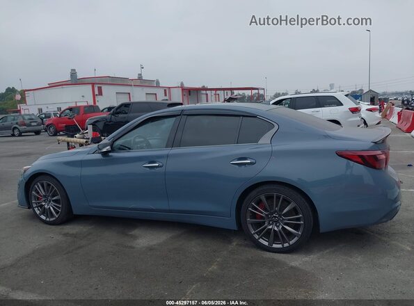 JN1FV7DP6MM850342 2021 INFINITI Q50 Blue Widok wnętrza 360 stopni