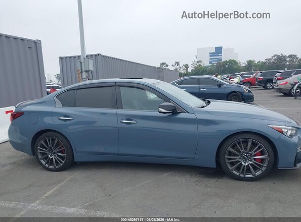 JN1FV7DP6MM850342 2021 INFINITI Q50 Blue Widok wnętrza z tyłu