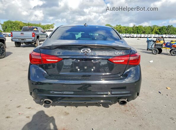 JN1FV7DP8NM370272 2022 INFINITI Q50 Black Vista trasera