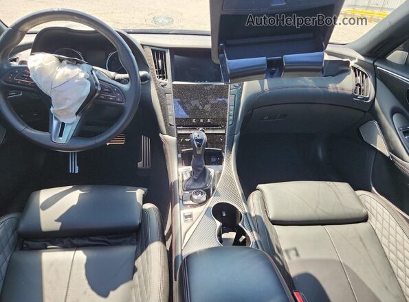 JN1FV7DP9RM660221 2024 INFINITI Q50 Green Dashboard view