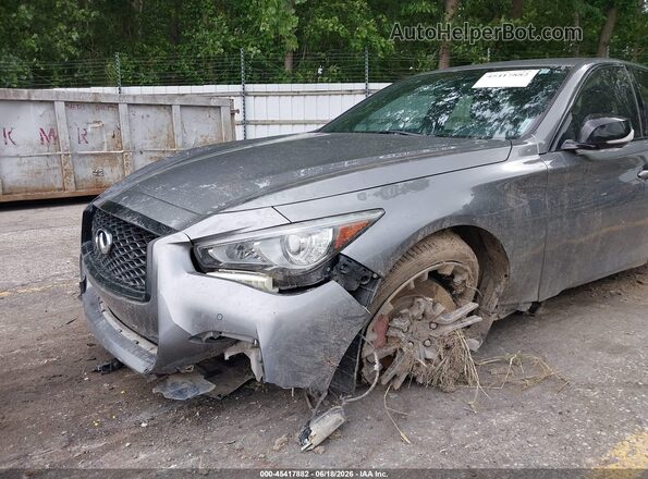 JN1FV7DR0NM390033 2022 INFINITI Q50 Gray Դիմացի տեսք