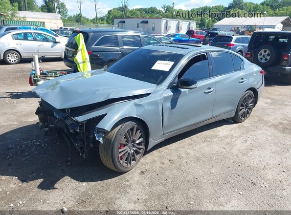 JN1FV7DR1RM680741 2024 INFINITI Q50 Gray Front left