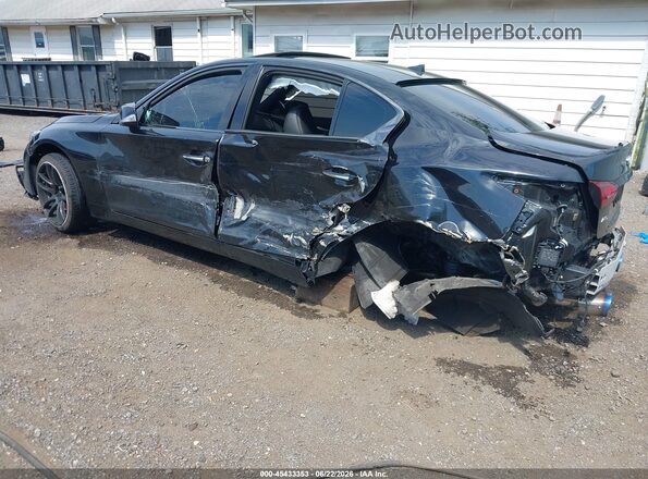 JN1FV7DR3MM880481 2021 INFINITI Q50 Черный Задняя левая четверть