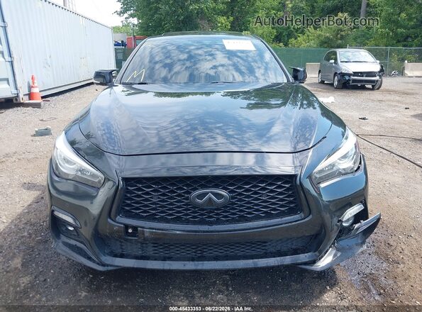 JN1FV7DR3MM880481 2021 INFINITI Q50 Черный Вид задней части салона