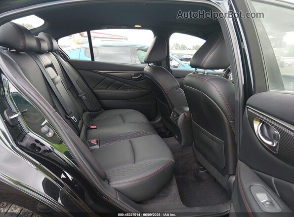 JN1FV7DR3PM590214 2023 INFINITI Q50 Green VIN sticker view