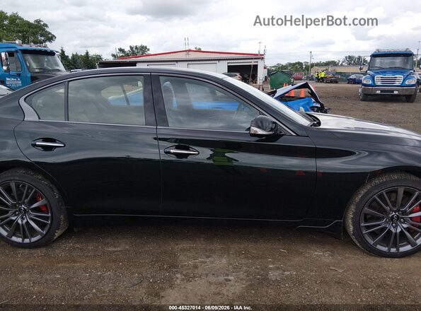 JN1FV7DR3PM590214 2023 INFINITI Q50 Green Rear interior view