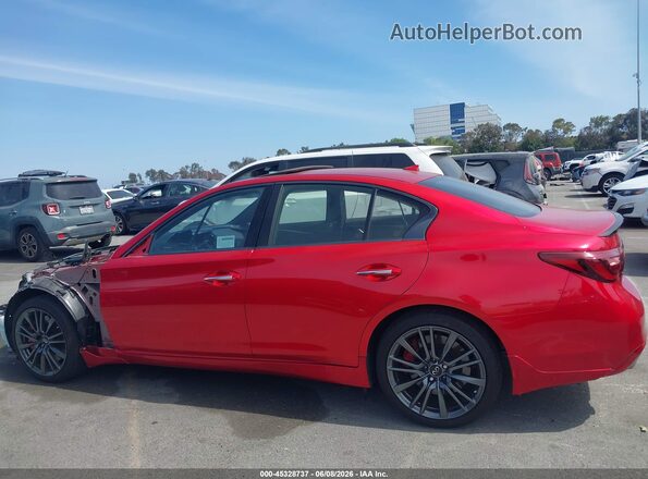 JN1FV7DR4RM680538 2024 INFINITI Q50 Red Панорамний вид салону 360°