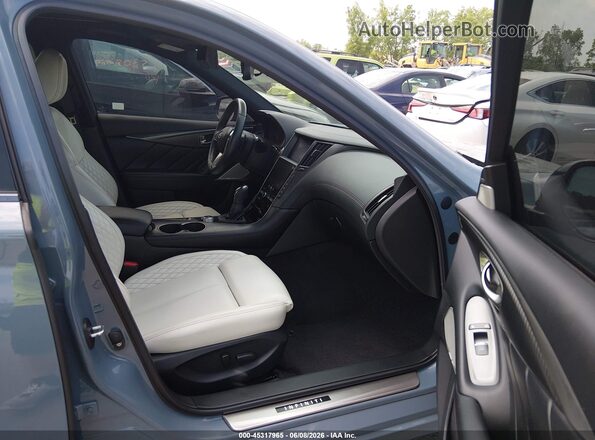 JN1FV7DR6MM880751 2021 INFINITI Q50 Gray Widok wnętrza z przodu