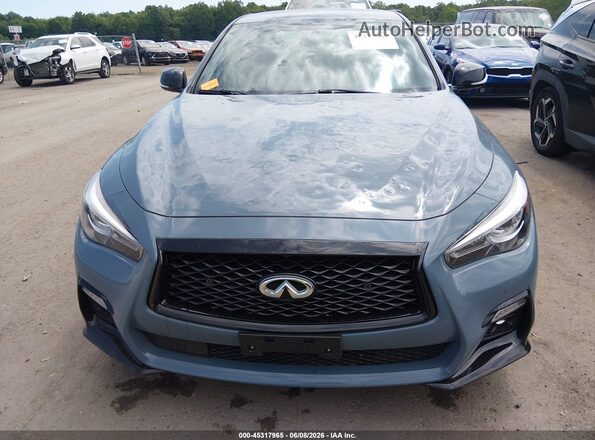 JN1FV7DR6MM880751 2021 INFINITI Q50 Gray Widok zestawu wskaźników