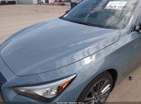 JN1FV7DR6MM880751 2021 INFINITI Q50 Gray Widok z przodu