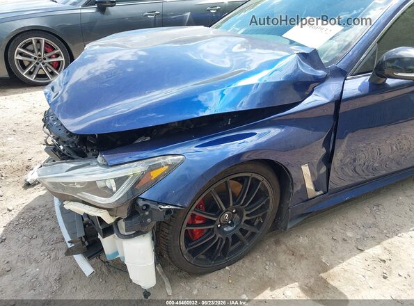 JN1FV7EK0HM611376 2017 INFINITI Q60 Blue Դիմացի տեսք