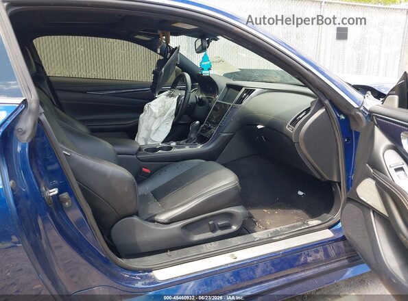 JN1FV7EK0HM611376 2017 INFINITI Q60 Blue Սալոնի դիմացի տեսք